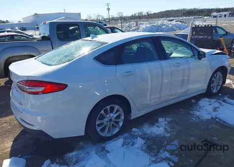 2020 Ford Fusion Hybrid Se из США, поврежденный, VIN 3FA6P0LU0LR173435